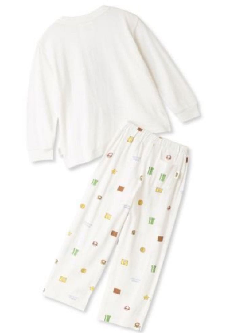 ジェラートピケ スーパーマリオ キッズ ロンT&ロングパンツセット XXSサイズ