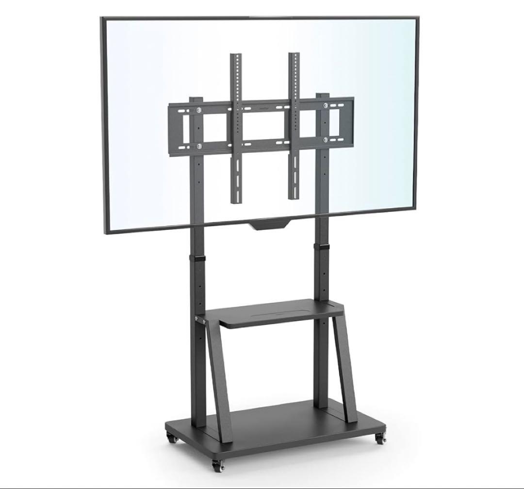 テレビスタンド キャスター付き 32～100インチ テレビ台 壁寄せ ハイタイプ