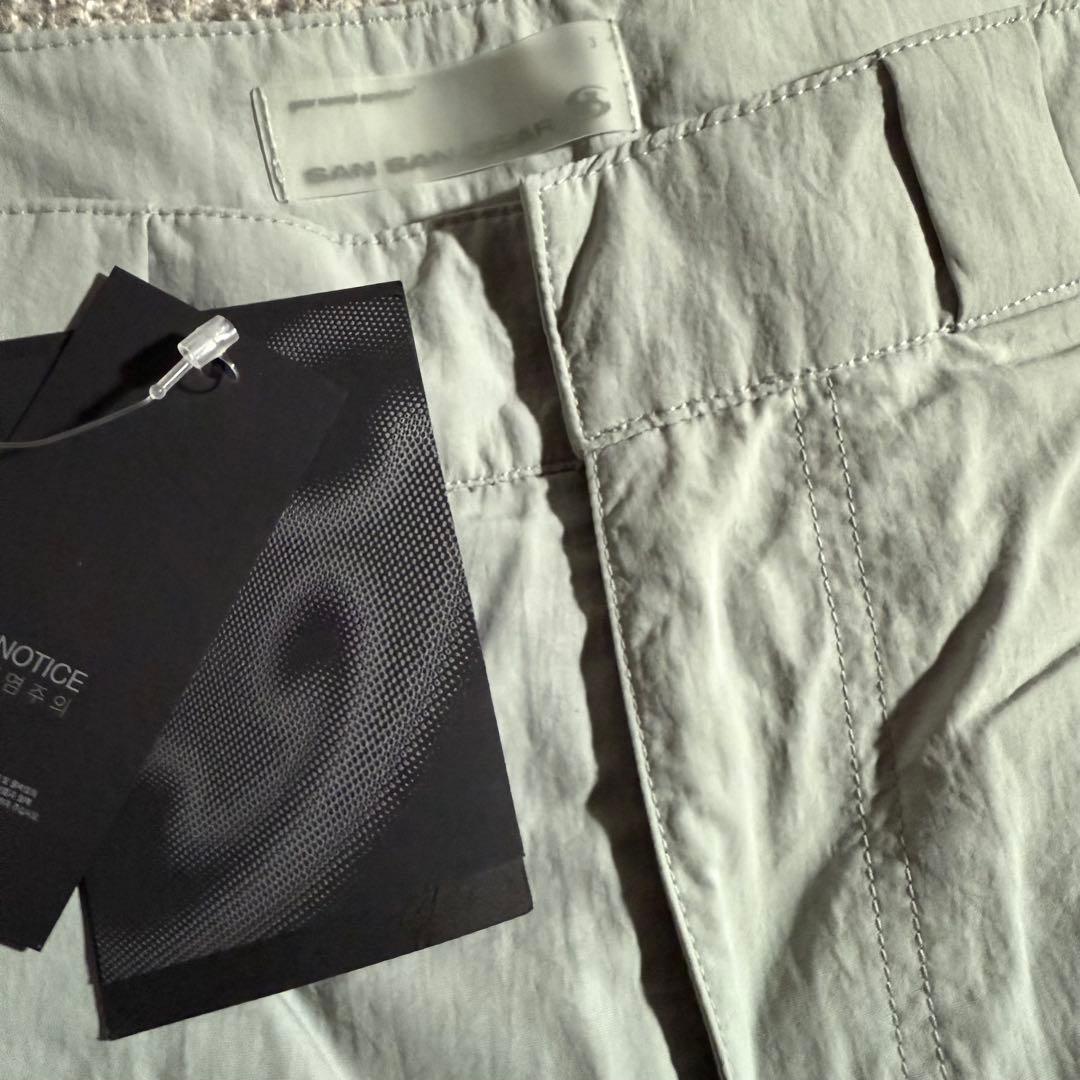 sansangear 24ss cut off mesh shorts テック系