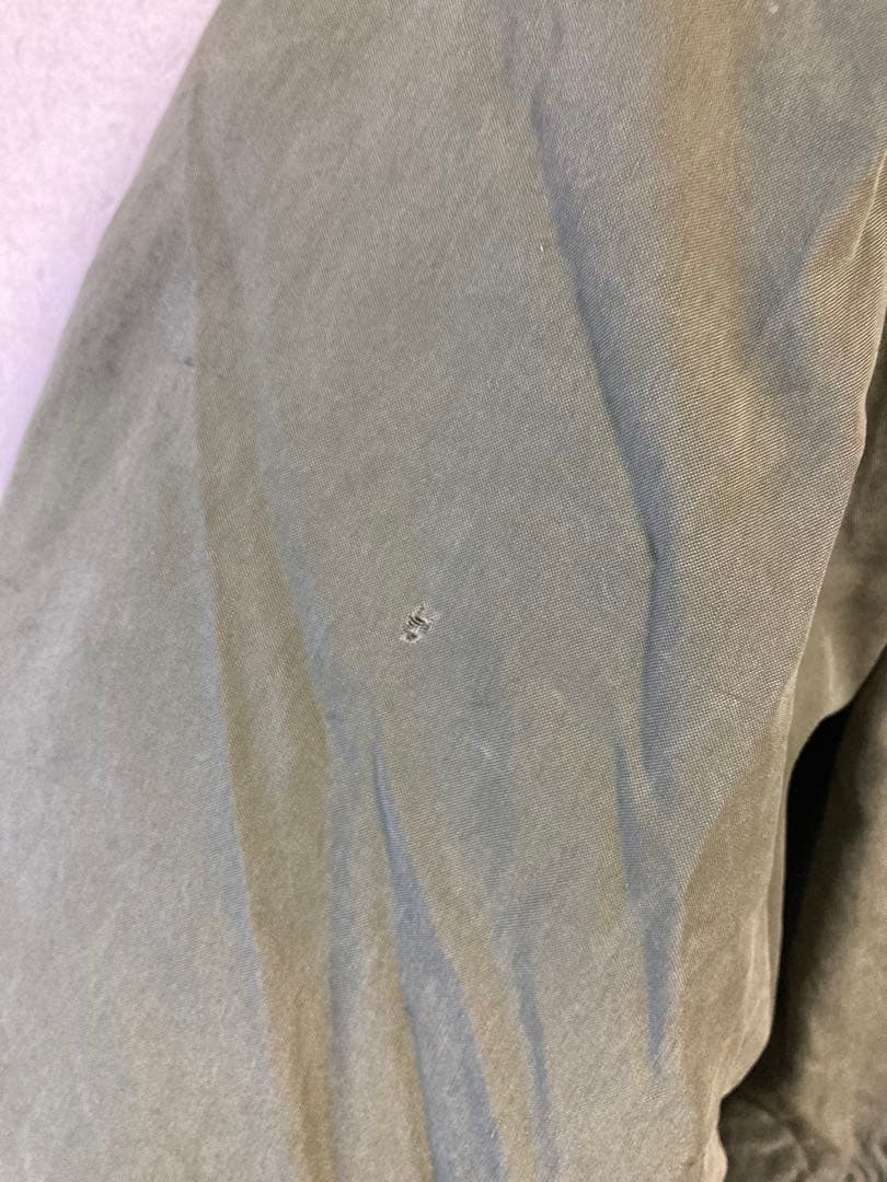 M65フィッシュテールパーカー 黒ジップ　ライナー付USED 1972年製　S