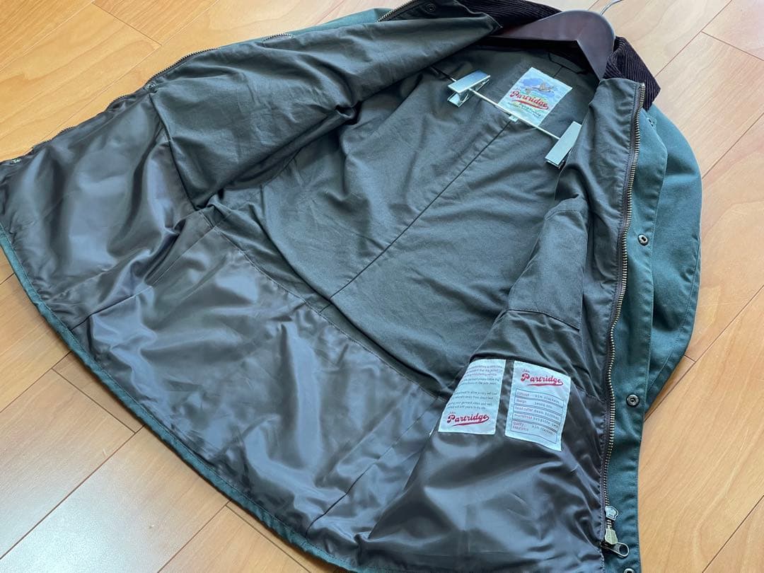 【JOHN PARTRIDGE/ジョンパートリッジ】オイルジャケット サイズS