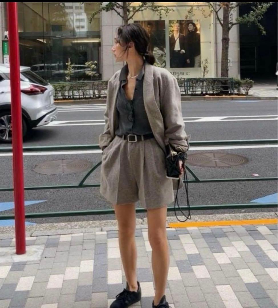 etretokyo ピークドラペルウールジャケット