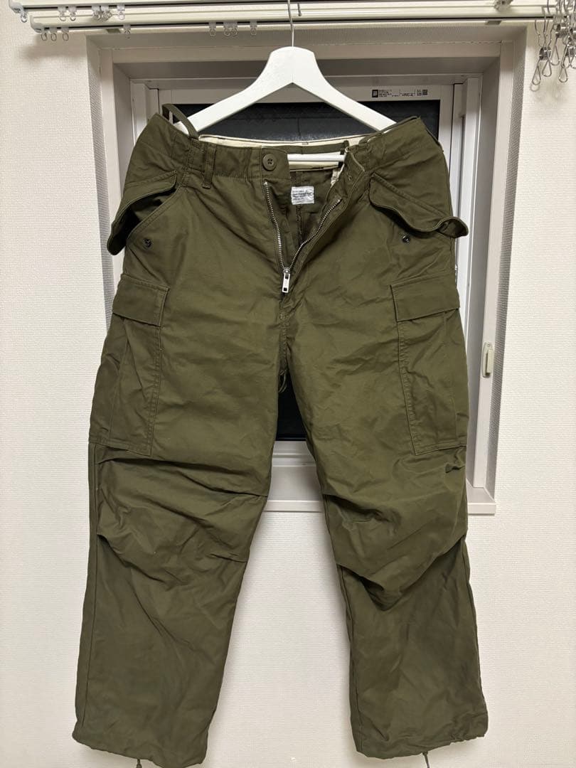 WAIPER.inc M-65 S-S 試着のみ オリーブ