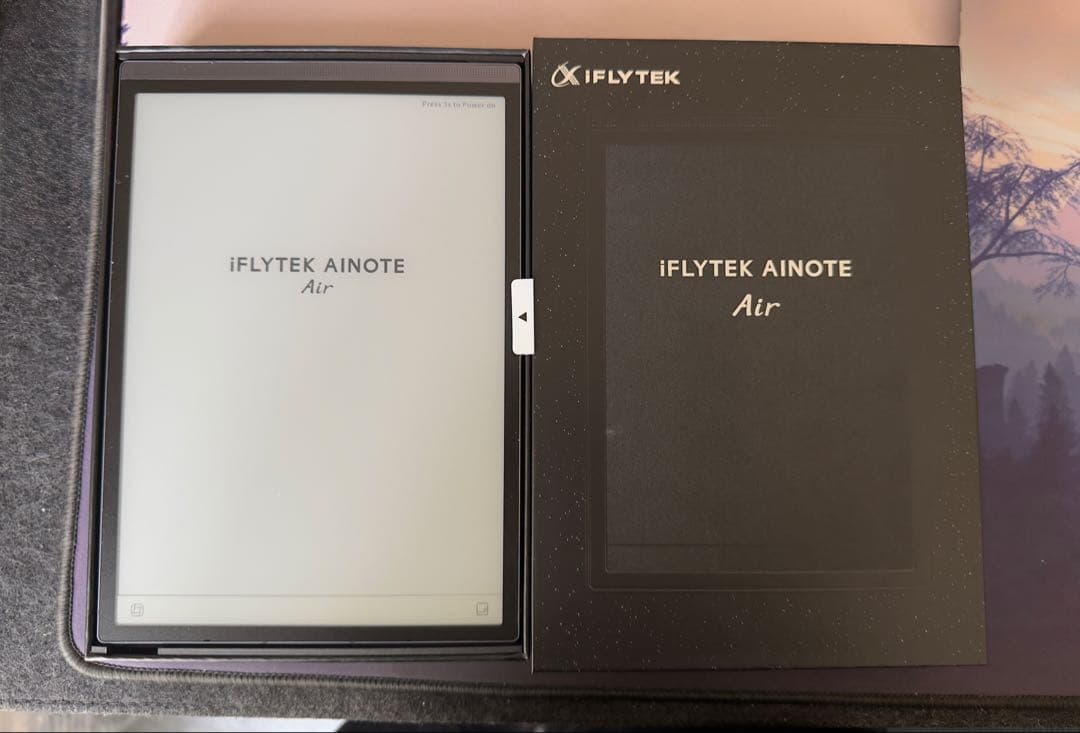 iFLYTEK AI NOTE Air2 ケース付！音声認識/ChatGPT搭載