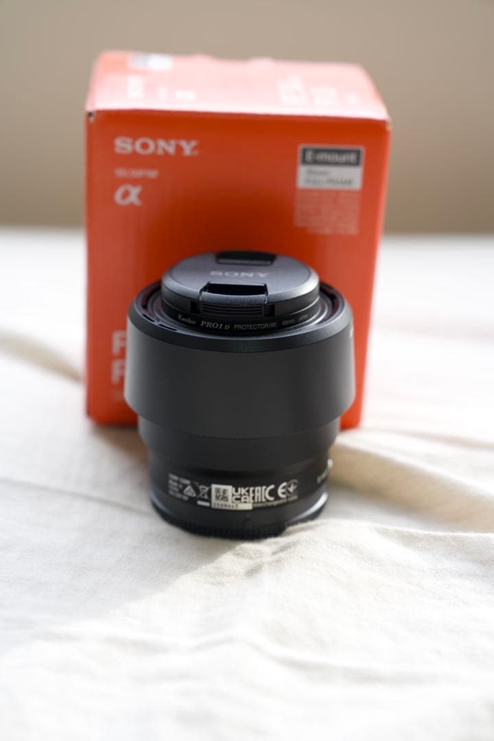 SONY FE 50mm F1.8 レンズ