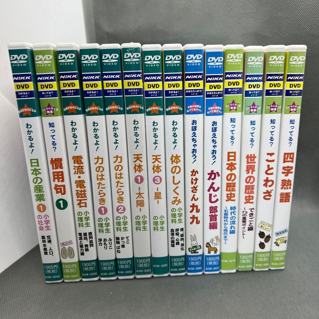 ＮＩＫＫ映像 DVD まとめ売り 14本セット ニック映像