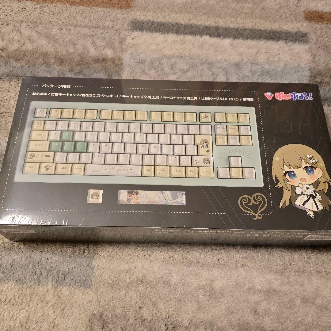 新品未開封　英リサ　VSPO! GEAR ゲーミングキーボード　ぶいすぽっ！