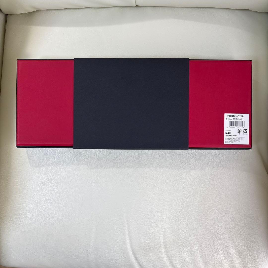 【タイムセール】【新品未使用】貝印 旬Sora ナイフ、包丁2点セット