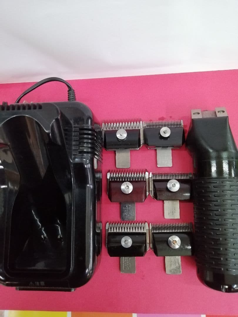 ファイター EC505B コードレスバリカン 研磨済み替刃 6個付