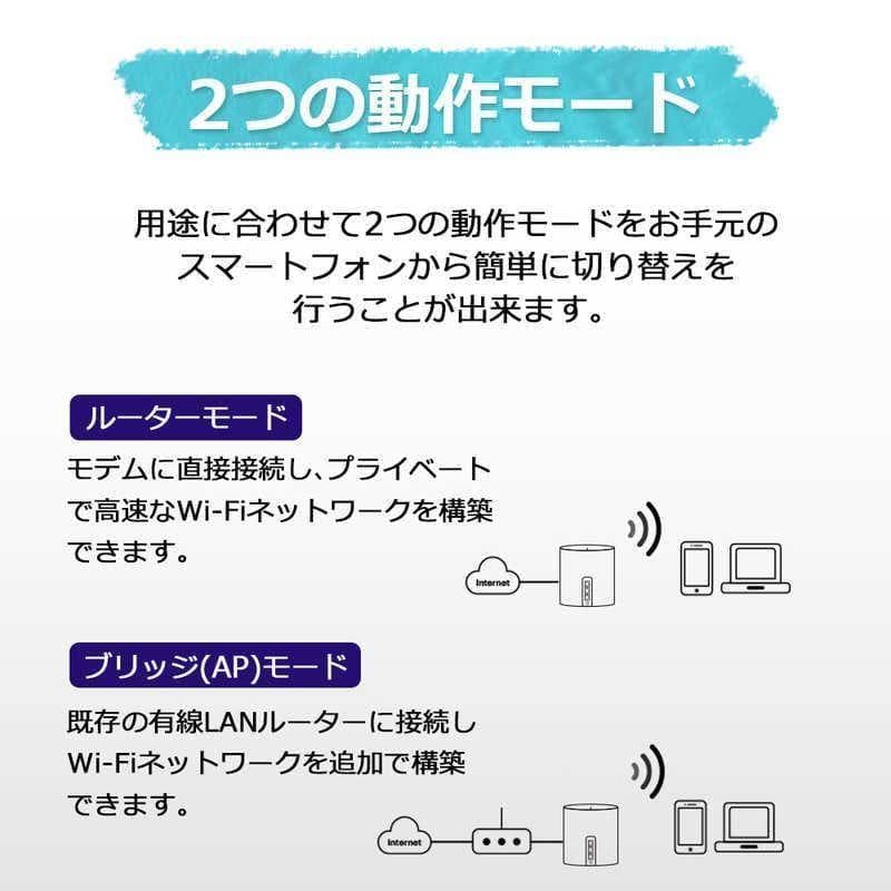 新品TP-Link Deco X50 AX3000 Wi-Fi6システム2パック