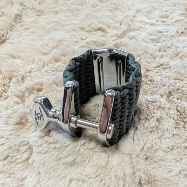 管楽器・吹奏楽器 Bambu NOVA Ligature Graphite Gray Tenor