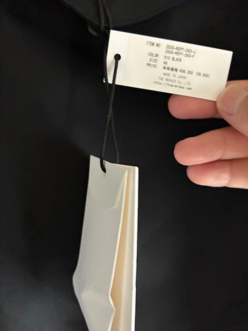 新品　25ss THE RERACS GURKHA SHORTS ブラック