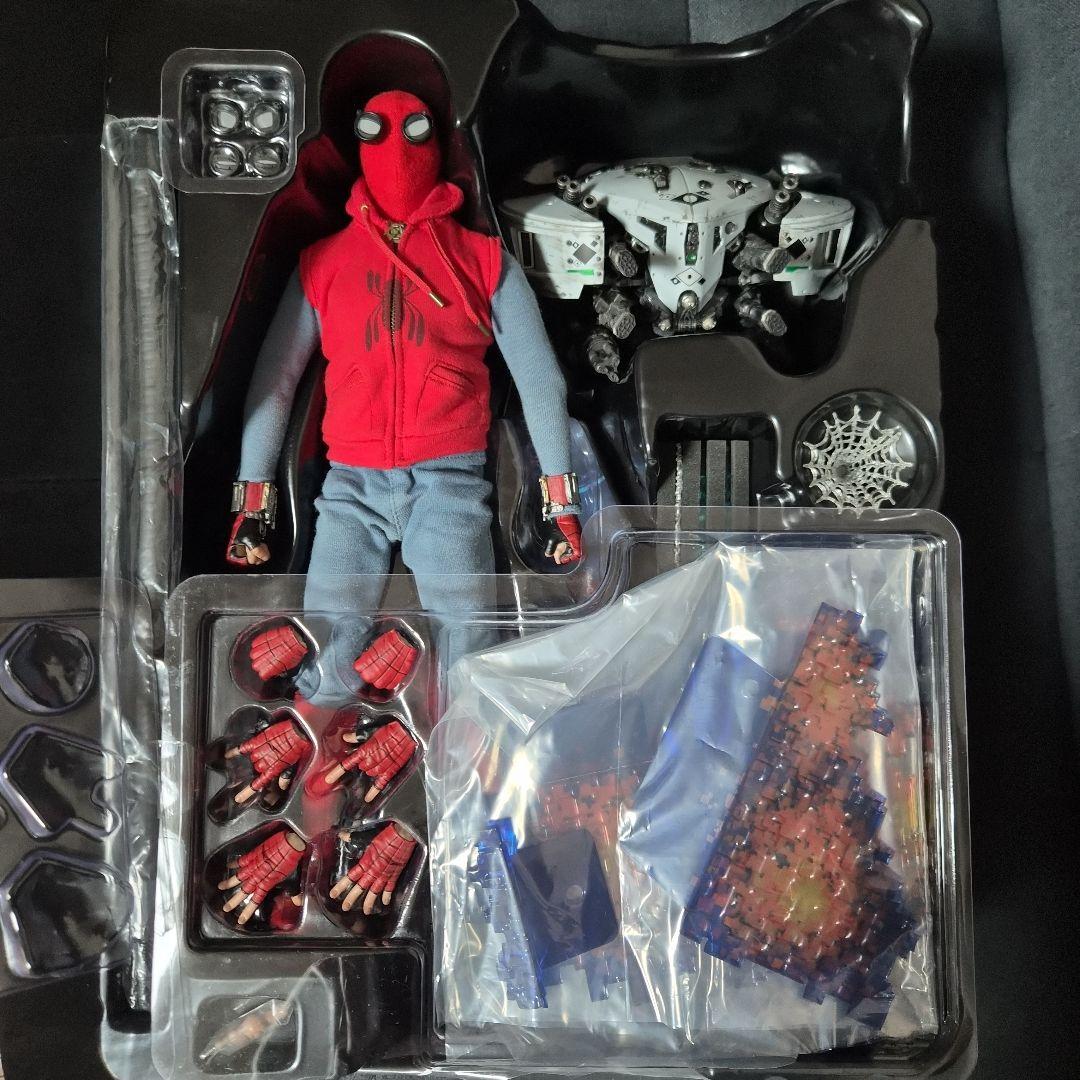 ホットトイズ　スパイダーマン　ホームメイドスーツ　ファーフロムホーム