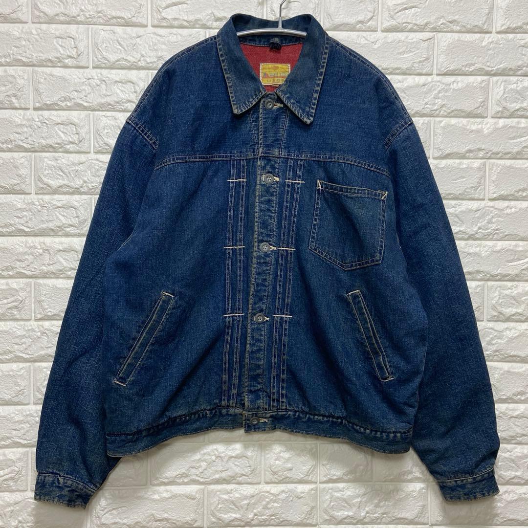 ハリウッドランチマーケット デニムジャケット ブランケットライナー Gジャン L