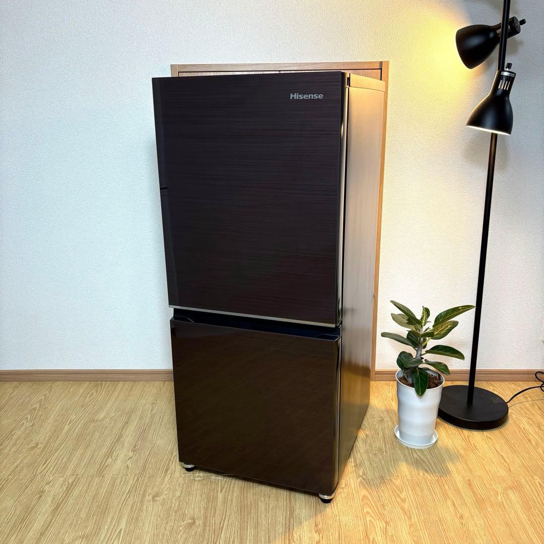 2023年式 冷蔵庫 一人暮らし 単身用 小型 無料保証付き ガラスドア 美品