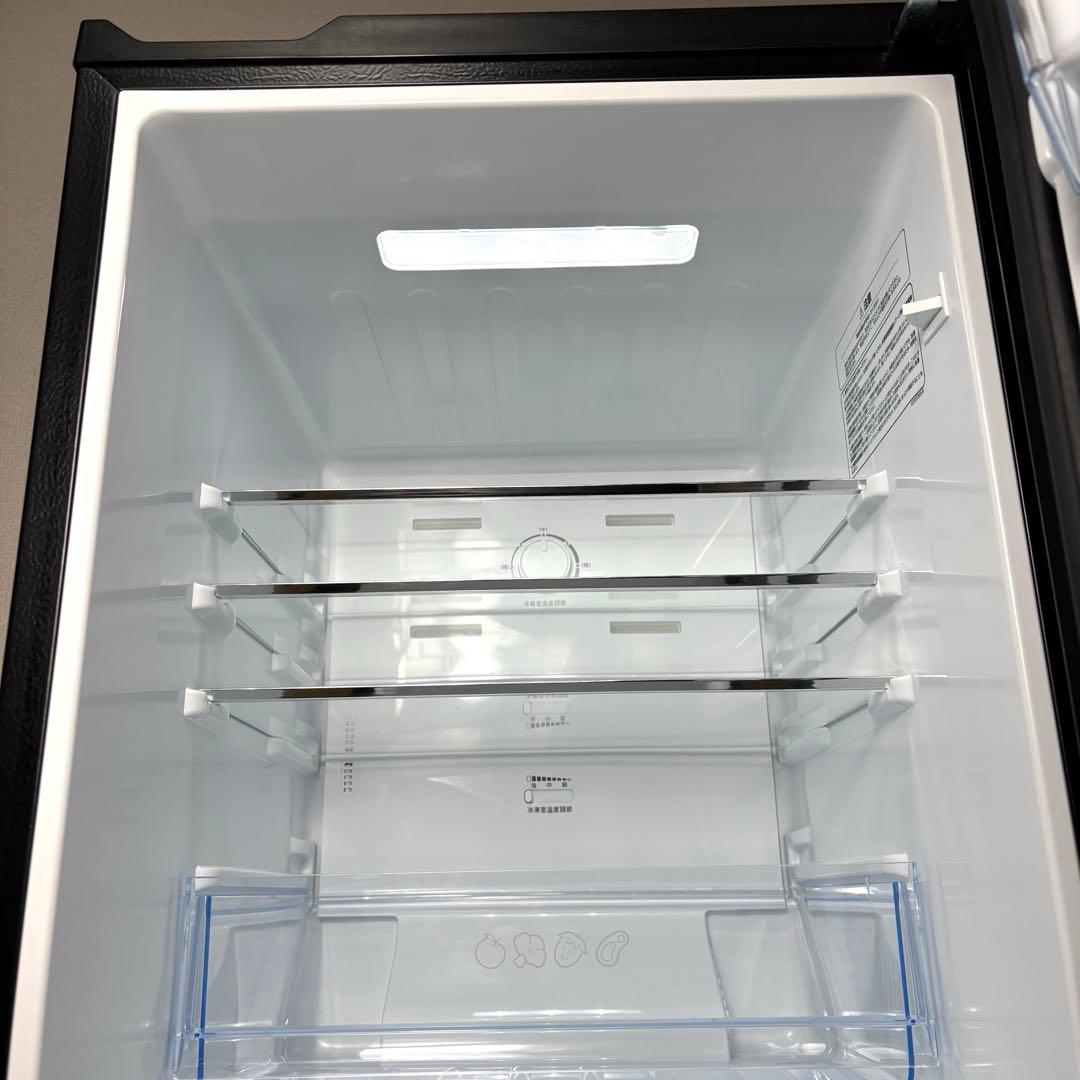 2023年式 冷蔵庫 一人暮らし 単身用 小型 無料保証付き ガラスドア 美品