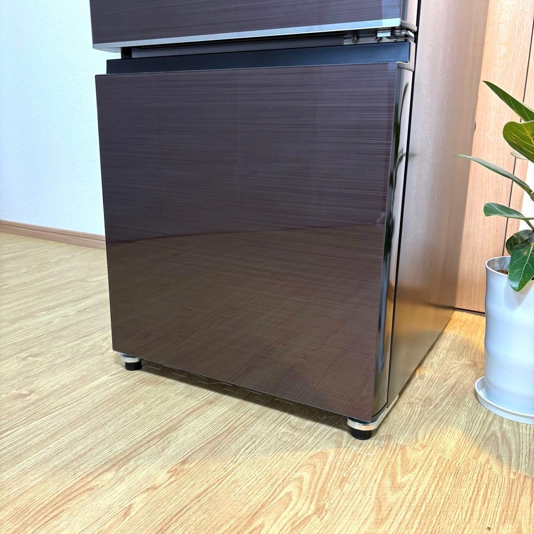 2023年式 冷蔵庫 一人暮らし 単身用 小型 無料保証付き ガラスドア 美品