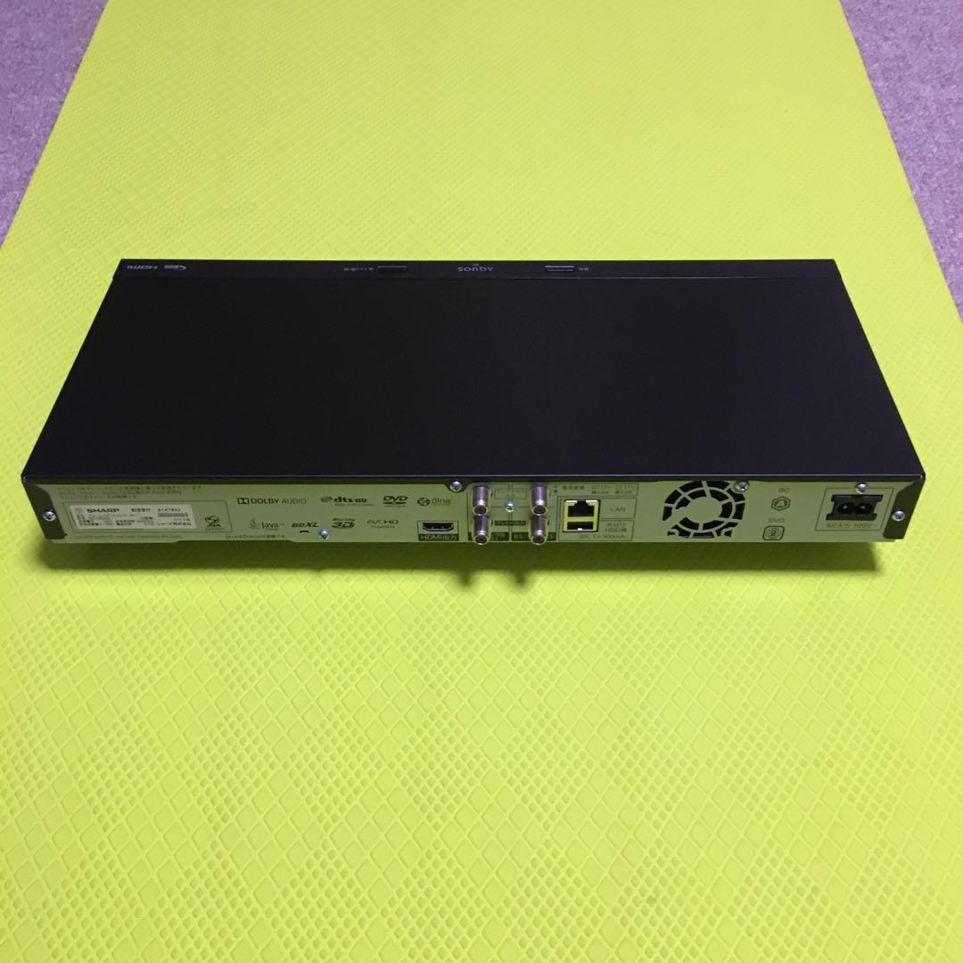 ◆シャープ ブルーレイレコーダー◆BD-NS500◆純正リモコン・「ドラ丸」機能