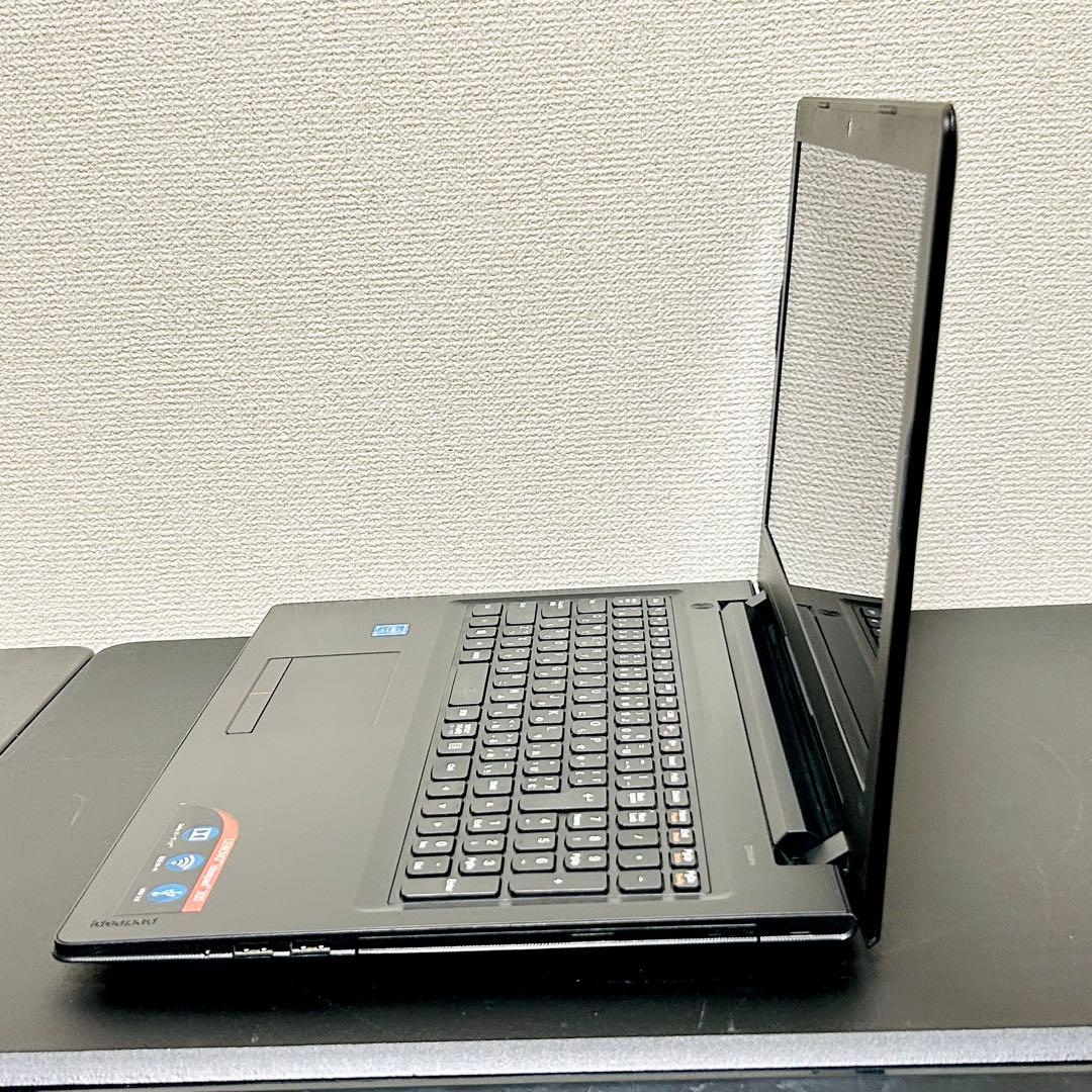Lenovo Ideapad SSD起動 ノートPC Win11 ① ブラック