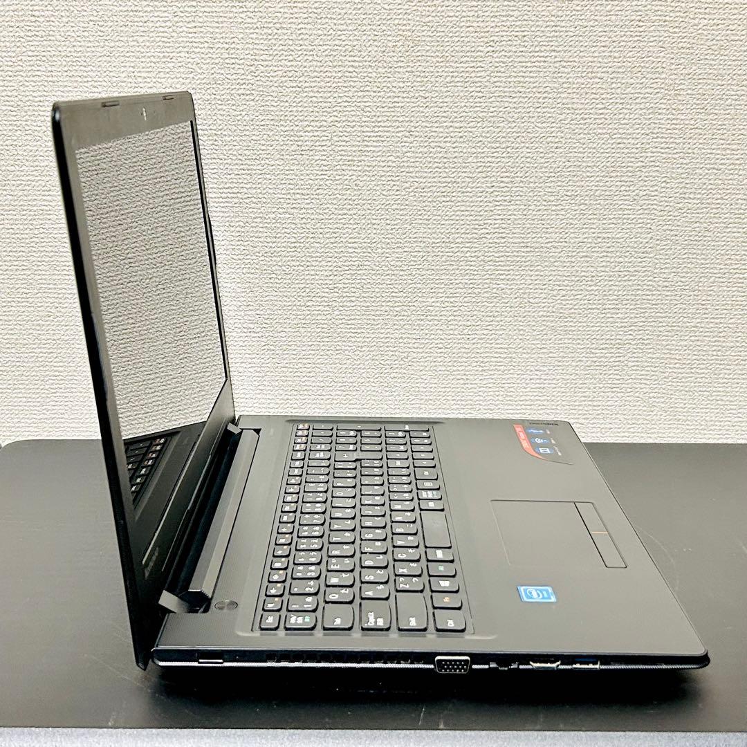 Lenovo Ideapad SSD起動 ノートPC Win11 ① ブラック