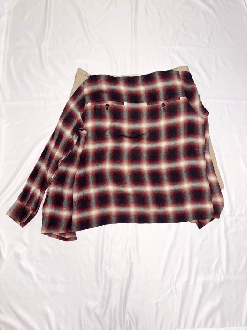 パンツ 2000s Facetasm check shirt docking short