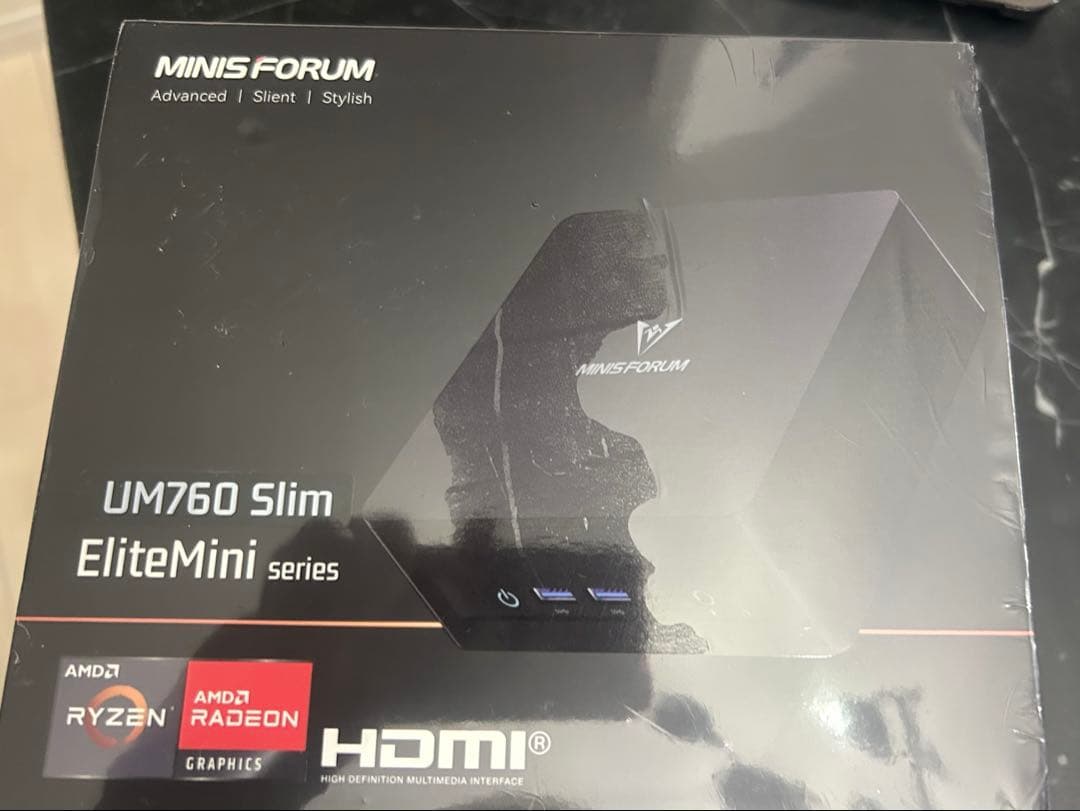 [ 新品 ]ミニPC MINISFORUM UM760 Slim