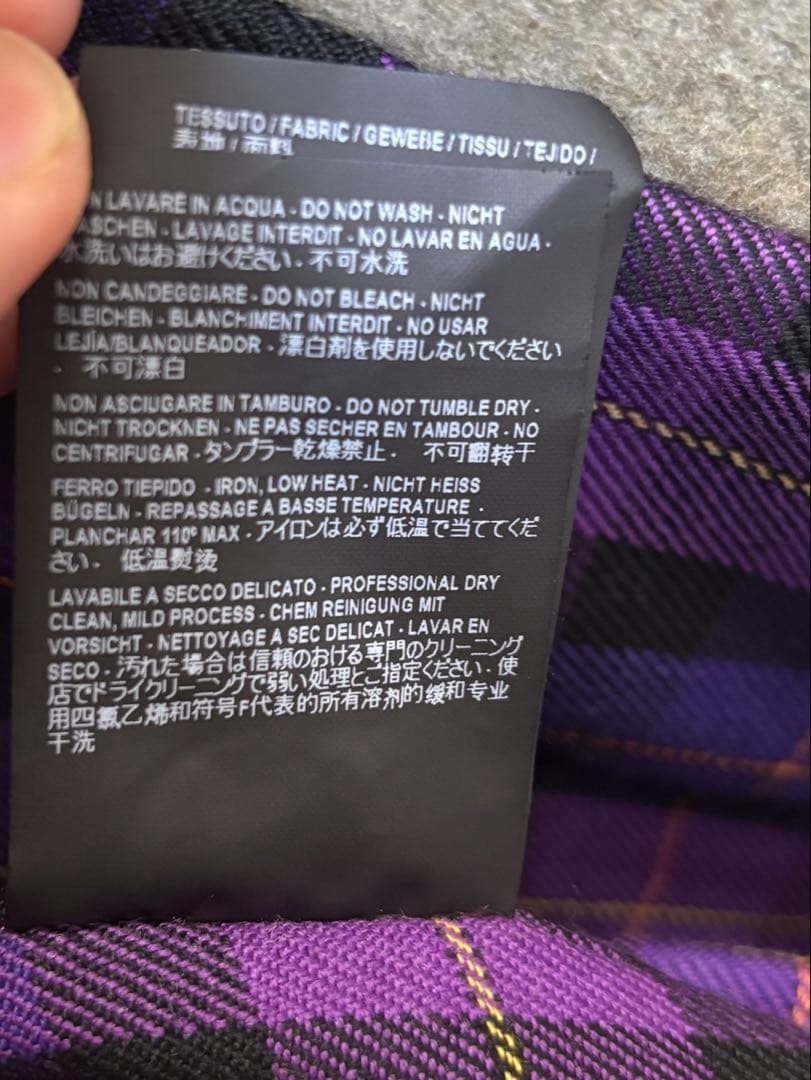 イタリア製 BALENCIAGA ダッフルコート カシミヤ85%シルク14%