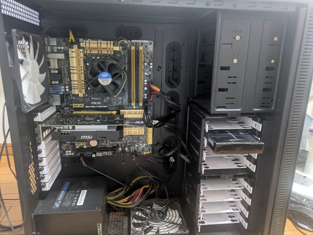 Intel Core i7-4770K デスクトップPC 16GBメモリ