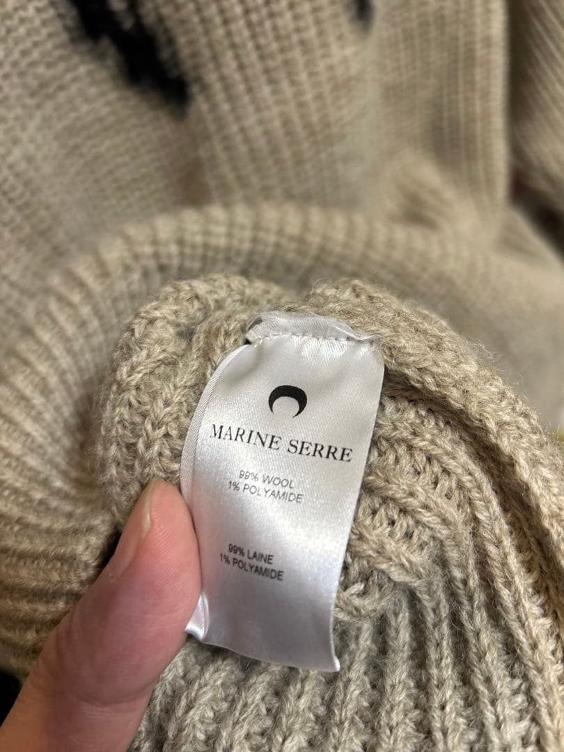 Marine Serre ニットセーター