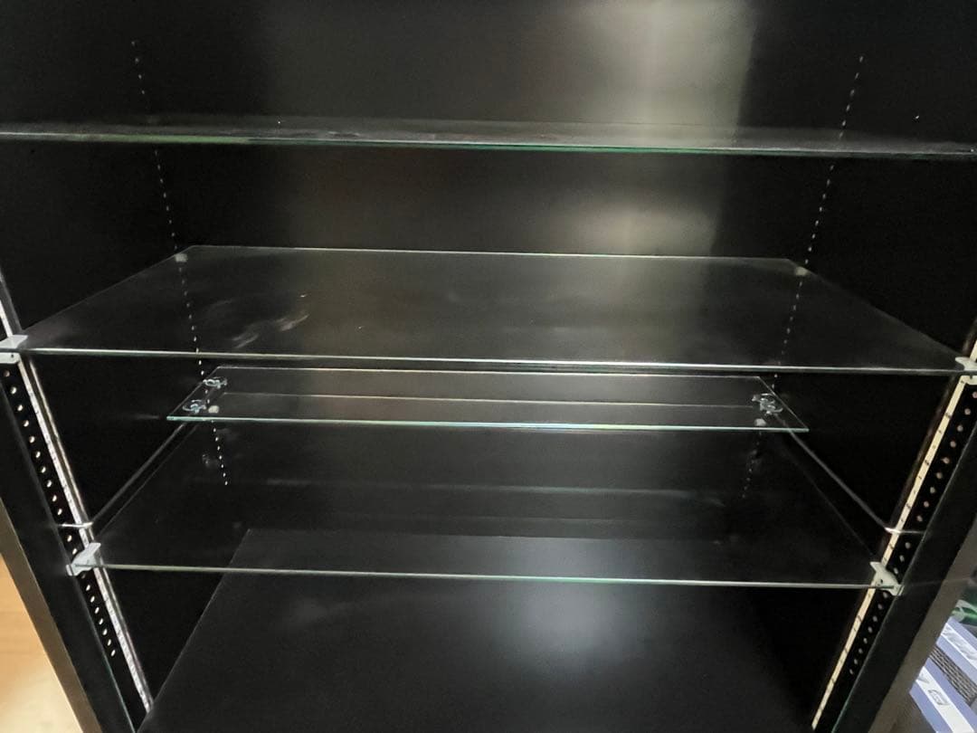 【最終値下げ】JAJAN コレクションケース ロータイプ ブラック 3段＋ハーフ