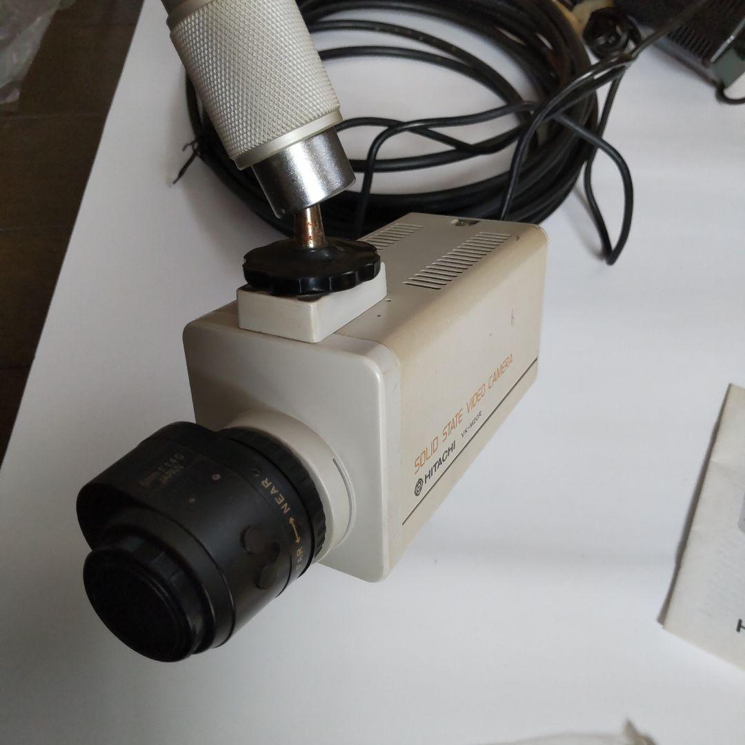 防犯カメラ HITACHI 白黒ビデオカメラVK-M20R形 中古