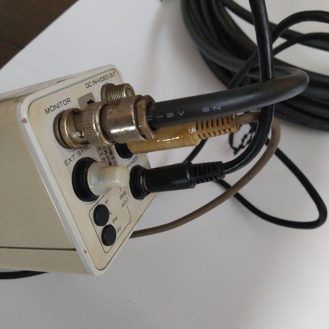 防犯カメラ HITACHI 白黒ビデオカメラVK-M20R形 中古