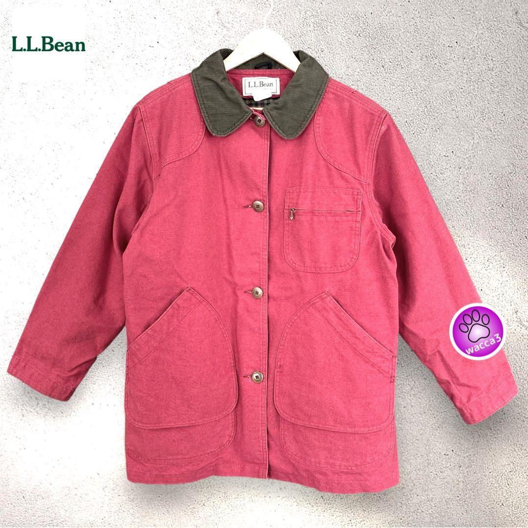 90s USA製　LLBean ハンティングジャケット　M フェード　レット