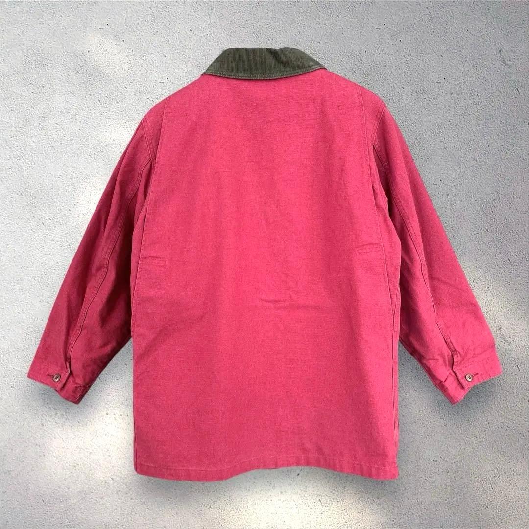90s USA製　LLBean ハンティングジャケット　M フェード　レット