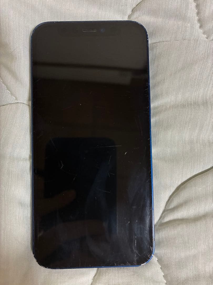 Apple iPhone 12mini ブルー 本体 128GB 傷あ