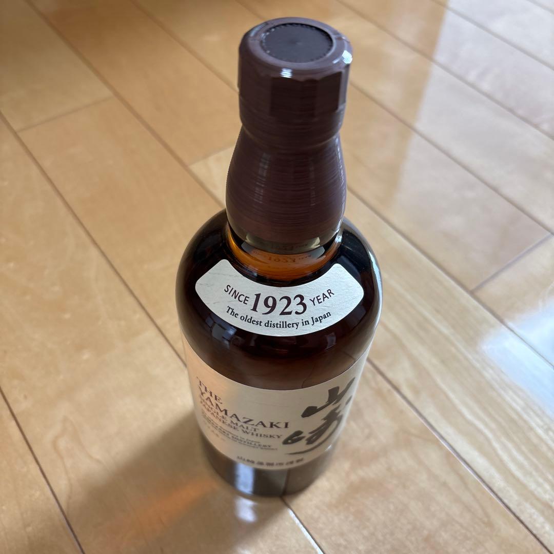 山崎シングルモルトウイスキー 700ml 43%