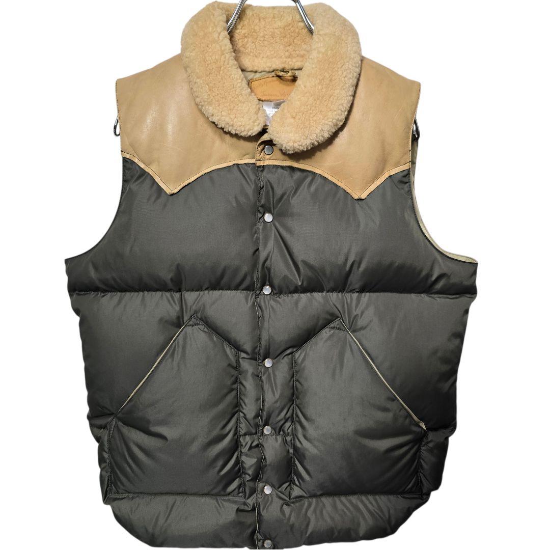 ロッキーマウンテンフェザーベッド ダウンベスト クリスティ オリーブ 38