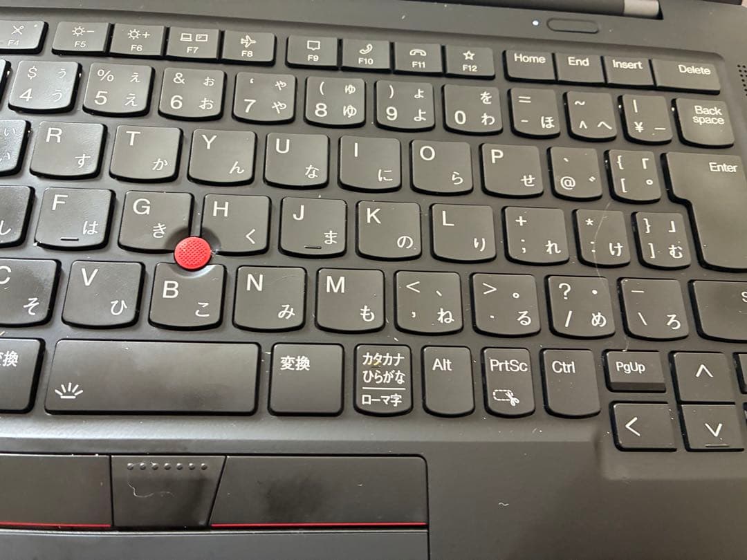 Lenovo ThinkPad X1 carbon gen9 日本語キーボード