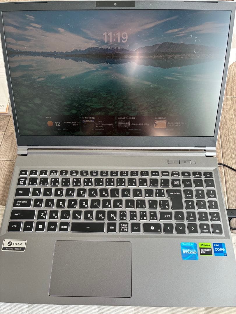 GALLERIA RL7C-R35-C5N シルバー　15.6インチ