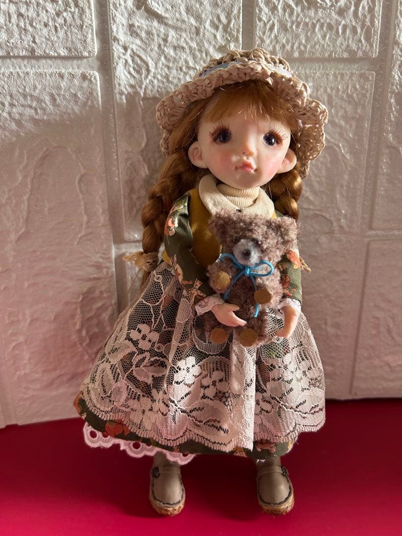 樹脂粘土ドール　すずちゃんオリジナルドール　創作人形