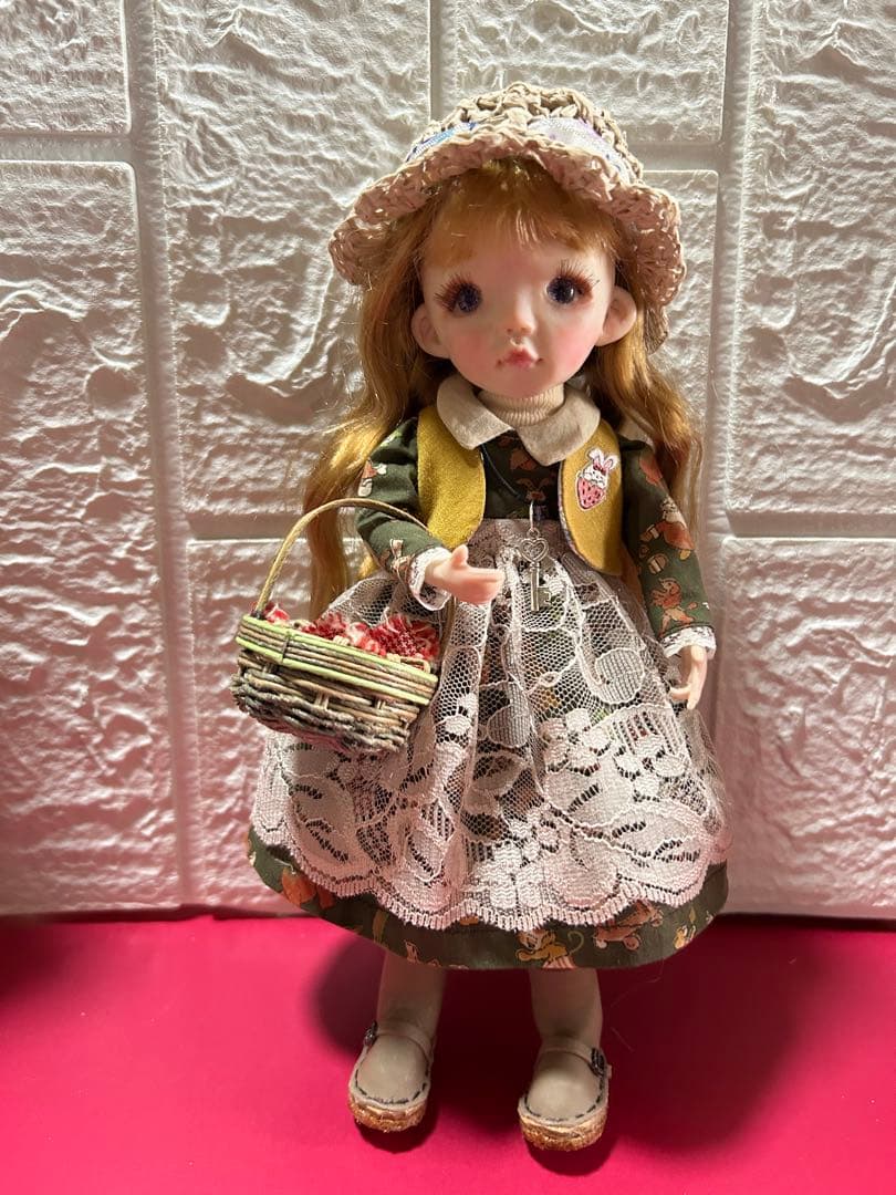 樹脂粘土ドール　すずちゃんオリジナルドール　創作人形