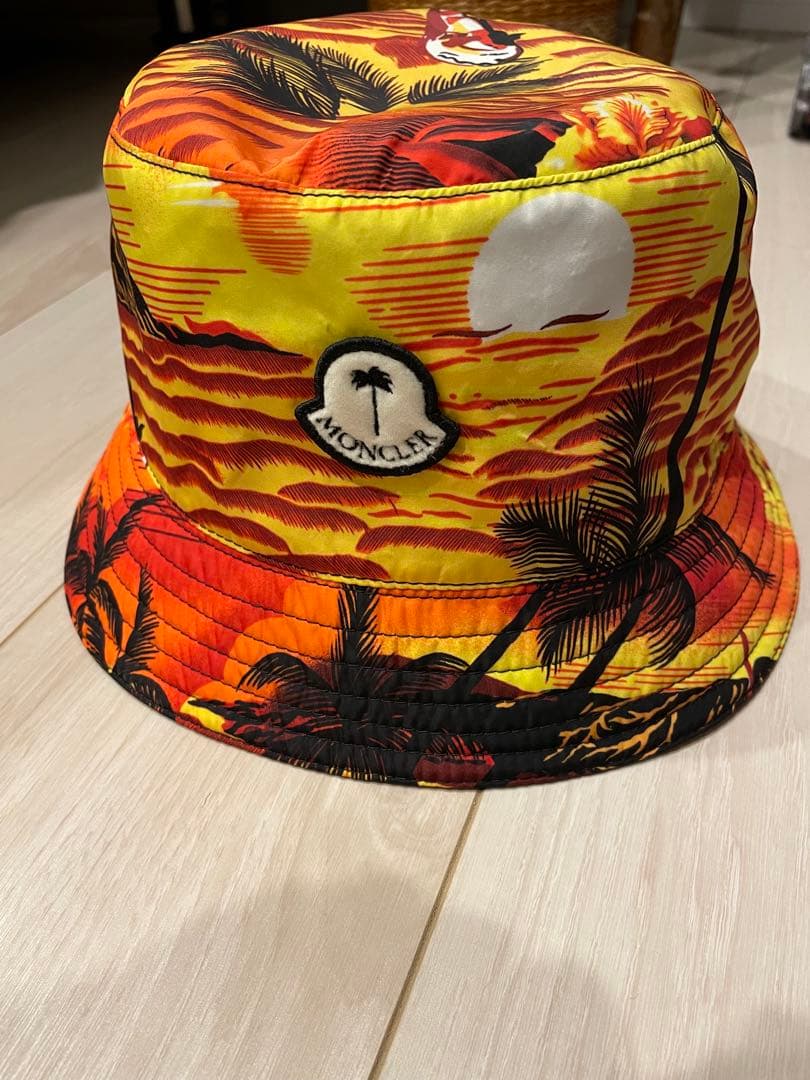 モンクレール×Palm Angels バケットハット　リバーシブル　正規品　L