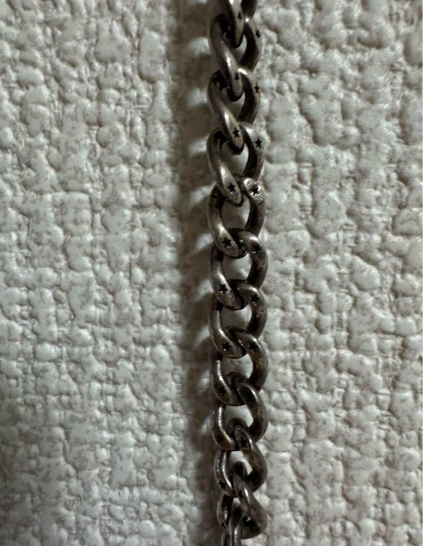 CALEE ウォレットチェーン　シルバー927