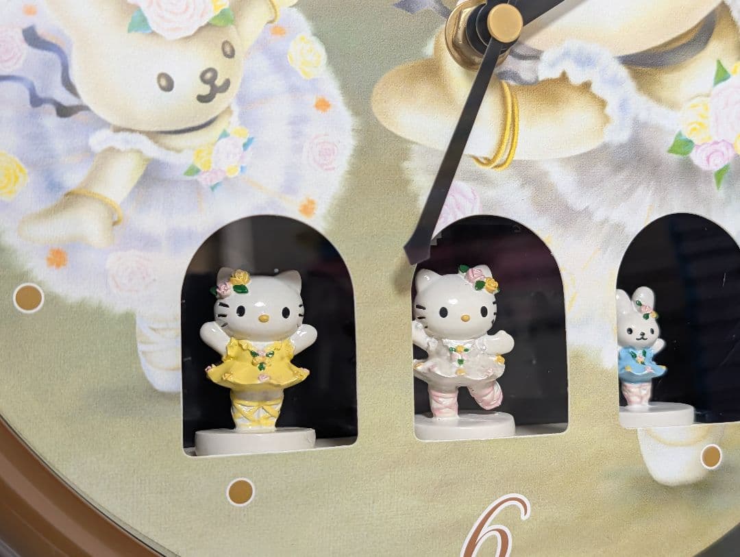 ハローキティ からくり時計 バレリーナ