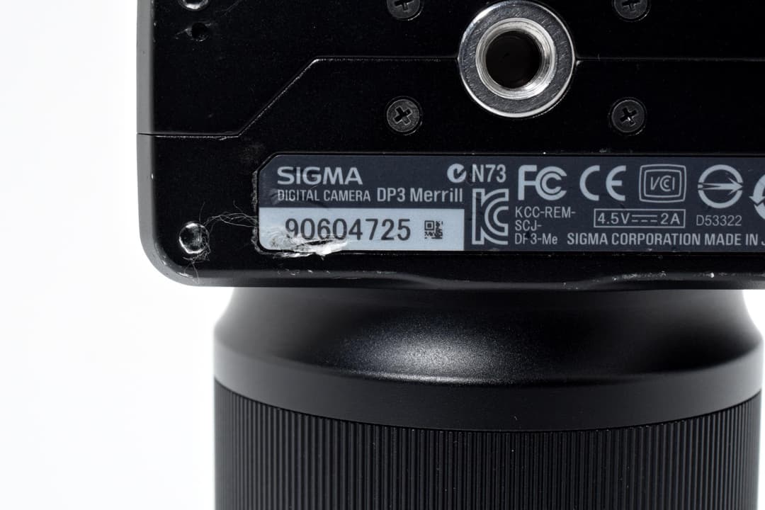 デジタルカメラ SIGMA DP3 Merrill 50mm F2.8 0310