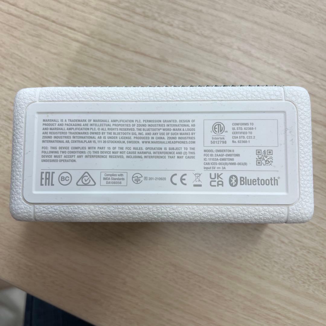 【防水】Marshall ワイヤレススピーカー ポータブル