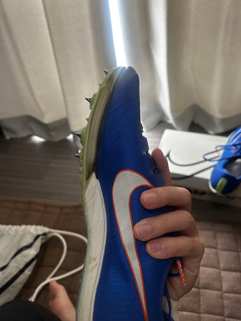 NIKE マックスフライ　青　27.0cm
