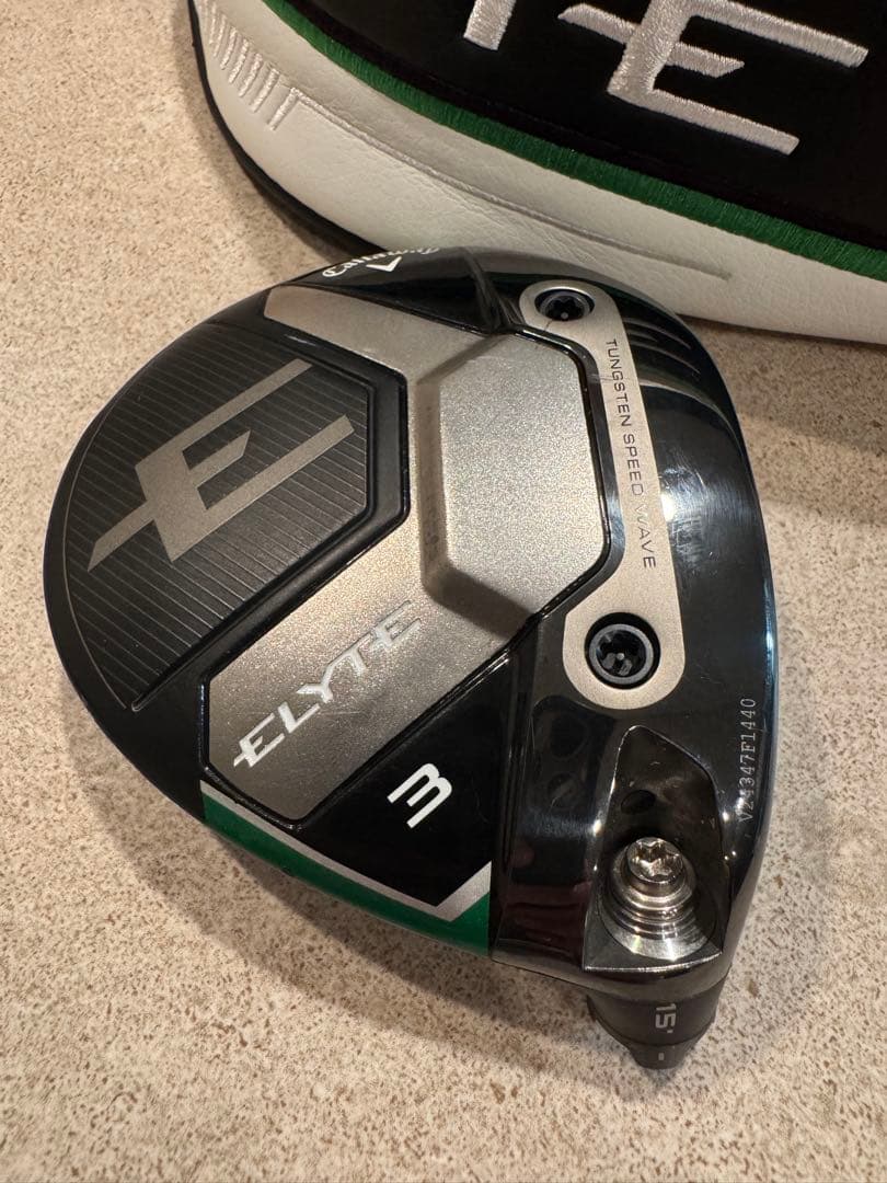 キャロウェイ ELYTE エリート ウッド 3w 15度