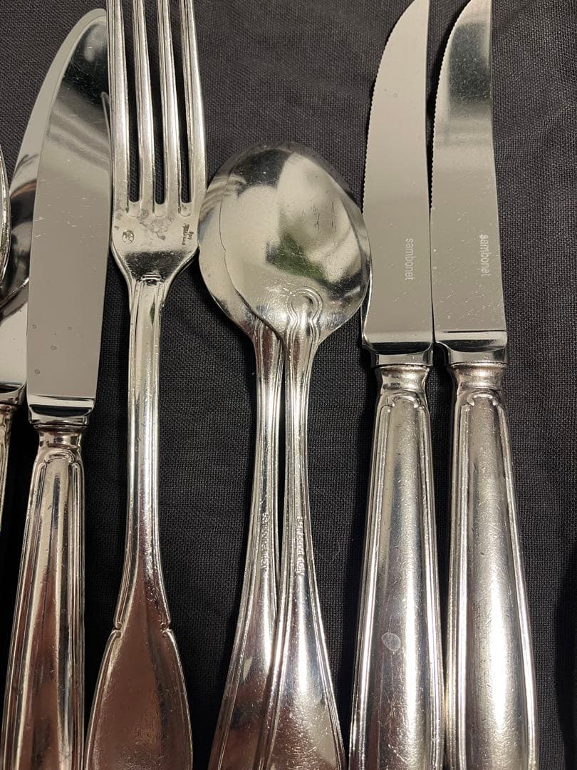 Sambonet・Solingen アンティークカトラリーセット