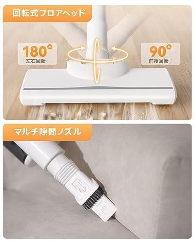 掃除機 コード式 40000Pa Leacco サイクロン 軽量 【新品未仕様】